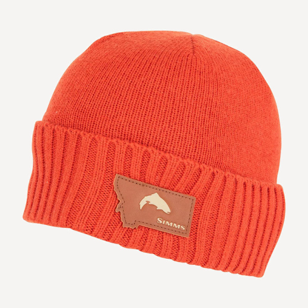 Шапка Simms Big Sky Wool Beanie (; one size; Simms Orange)